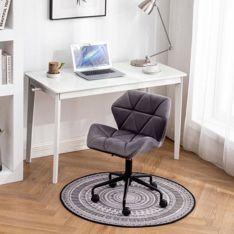 Chaise de bureau pivotante réglable, Gris