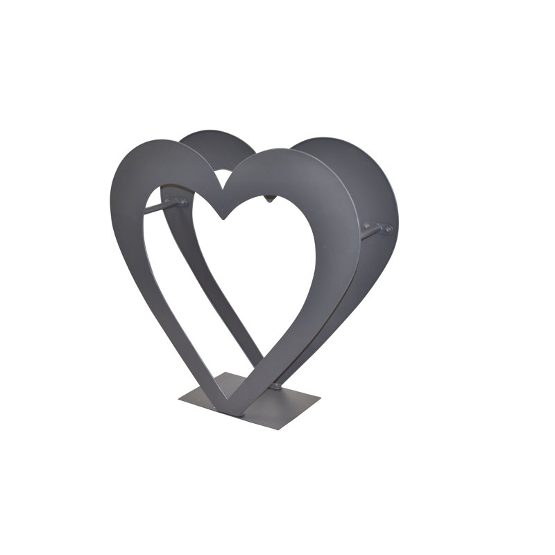 Glenover Garden Statue, 56 cm H x 61 cm W x 25 cm D, Anthracite