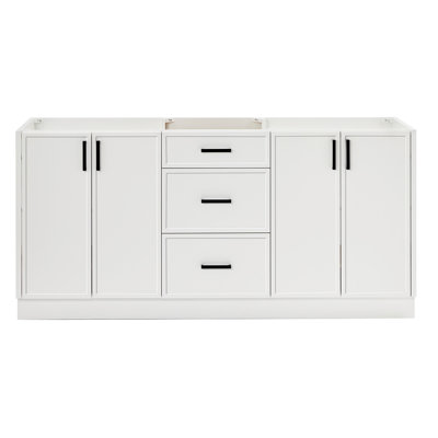 Base de meuble-lavabo double ARIEL Kelley 72 seulement