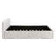 Lit plateforme tapissier Boucle-1275352934