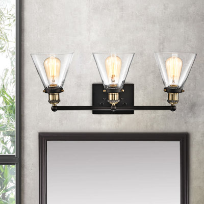 Éclairage pour meuble-lavabo 3 lumières gracie