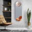 Jeni Mirrored Oval Wall Clock