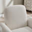 Fauteuil pivotant d'appoint avec base en bois-1788456583