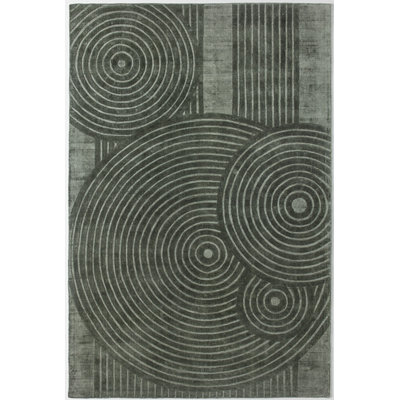 Solid Colour Hand Loomed Area Rug