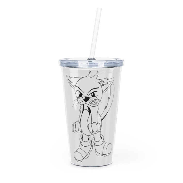 Moomin Glass Straw Cup 20oz Tumbler