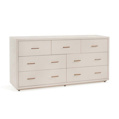 Commode 7 tiroirs Livia - Sable