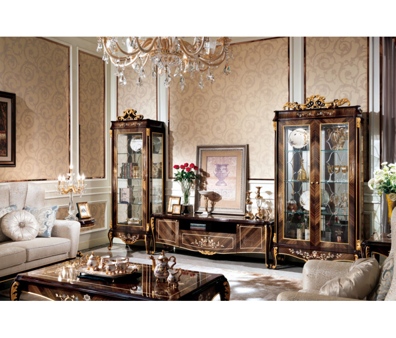 Athena 86.61'' W Solid Wood Buffet