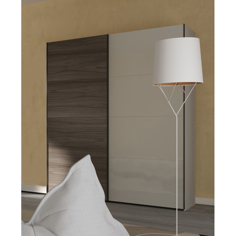 Blocco 2 Door Manufactured Wood Wardrobe