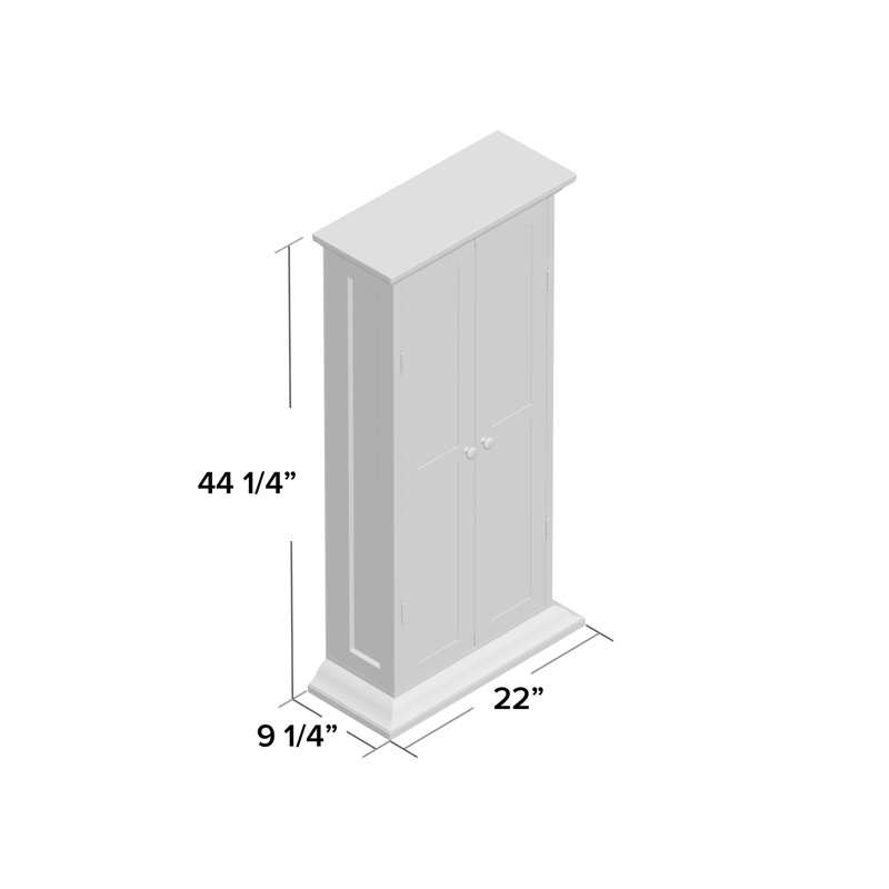 Espinosa 44.2'' H Media Cabinet