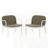 Outdoor Club Chair With Cushion Set Of 2-466575324