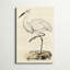 «Antique Heron III», peinture sur toile-740092552
