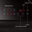 Karinear 4 Burner Electric Cooktop 24 Inch 6000W 9-Level Power