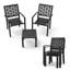 Ensemble bistro empilable pour 2 personnes-84998798