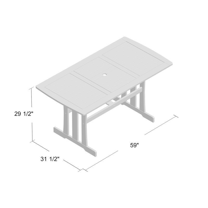 Table de salle à manger Hamm