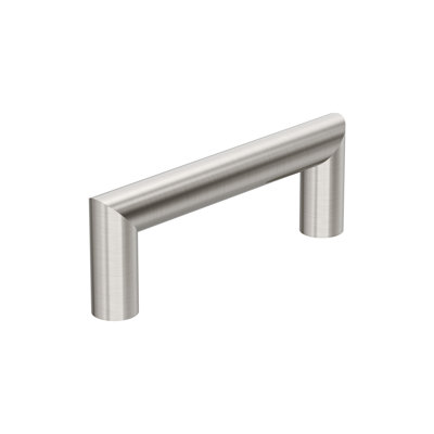 Revolve 3 inch (76mm) Center-to-Center Satin Nickel Cabinet Pull - 10 Pack