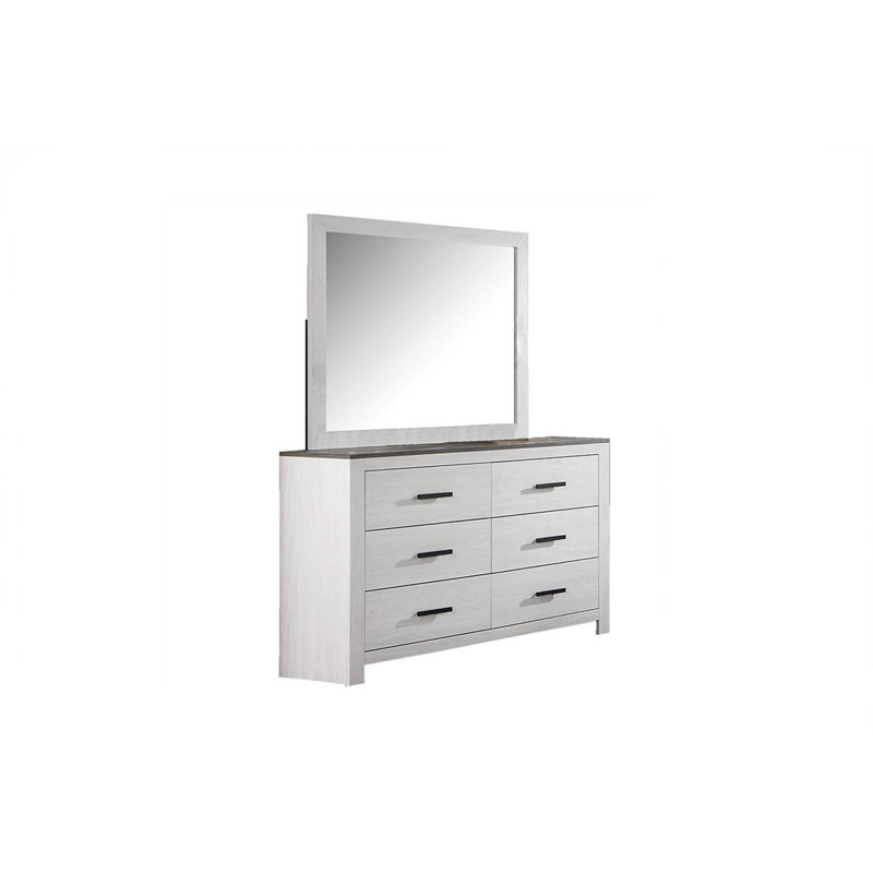 Mobilier de chambre à coucher à deux tiroirs et poignées élégantes
