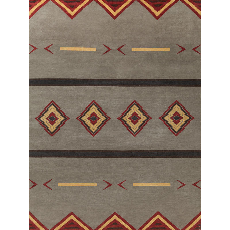 Mesa Wool Southwestern Area Rug, Rectangle 10' x 14'