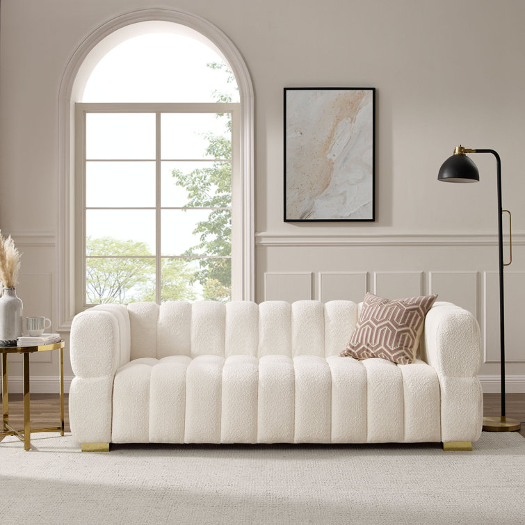 Mercer41 Makirah 85.04'' Upholstered Sofa & Reviews | Wayfair