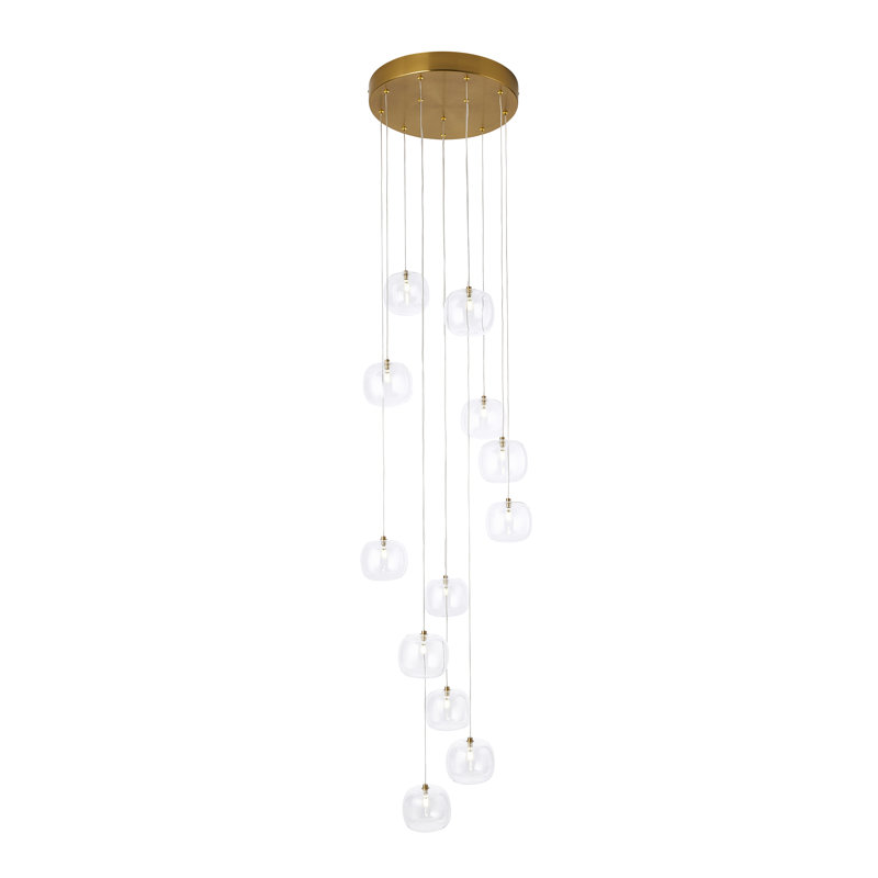Mina 12 - Light Cascade Cluster Pendant