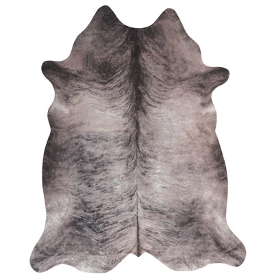 Flachgewebe-Teppich Katelyn in Grau