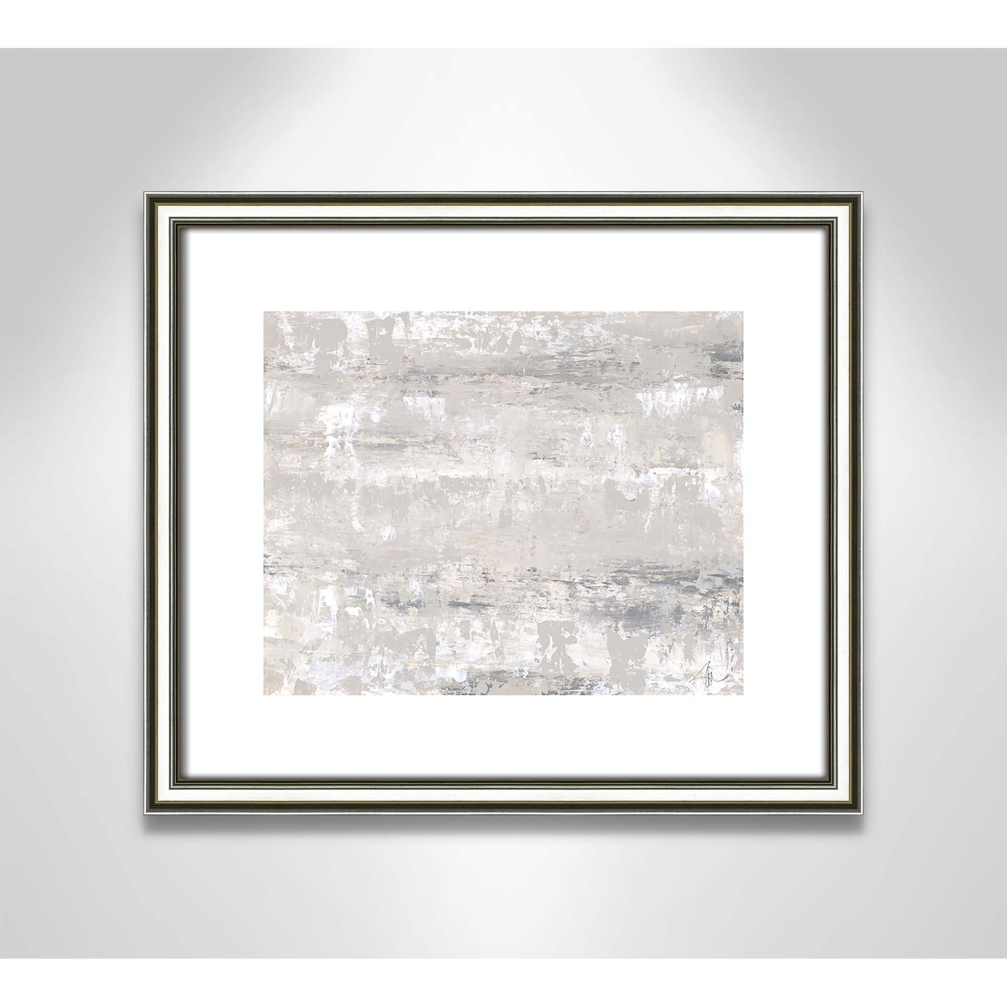 Desert Winds by Filippo Ioco - Print, Silver Framed Paper, 13" H x 15" W x 0.88" D