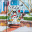 Let It Snow Snowman and Woodlands Garden - drapeau
