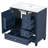 30" Bathroom Vanity With Ceramic Sink-1192826677