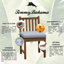 Coussin de chaise d'extérieur Tommy Bahama, Sunbrella résistant à la décoloration et à l'eau pour chaises de patio et ensembles de solarium, l 18 po x P 17 po, épaisseur de 2,5 po, réversible, nuage de bambou-131480163-131480171