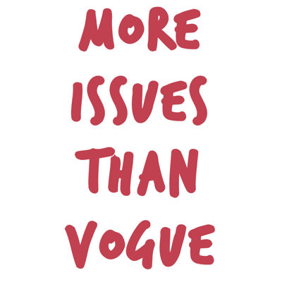 Décalcomanie murale plus de problèmes que vogue