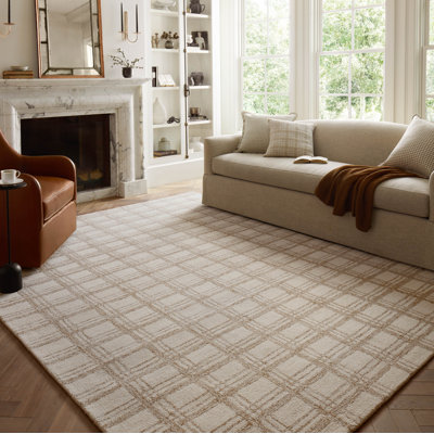 Chris Loves Julia x Loloi Polly Cream / Sand Area Rug