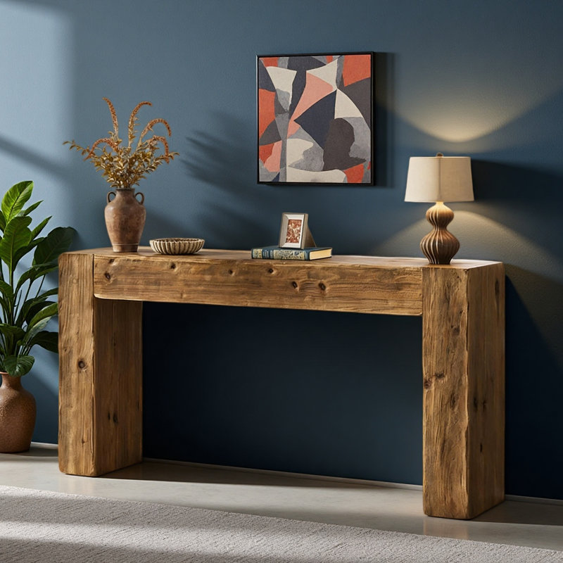 Versatile End Table,Compact Console Table,Wood Coffee Table