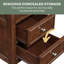 Ashrith 24'' Tall 2 - Drawer End Table with Built-In USB port-816258996