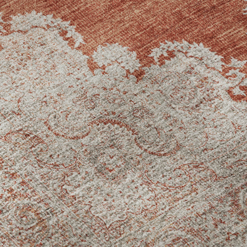 Premium Machine Washable Natoma AMF1003 Oriental Rug, Rectangle 8' x 10'