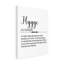 "Words Hygge" par Jean Plout - Art textuel sur toile sans cadre-1989305155