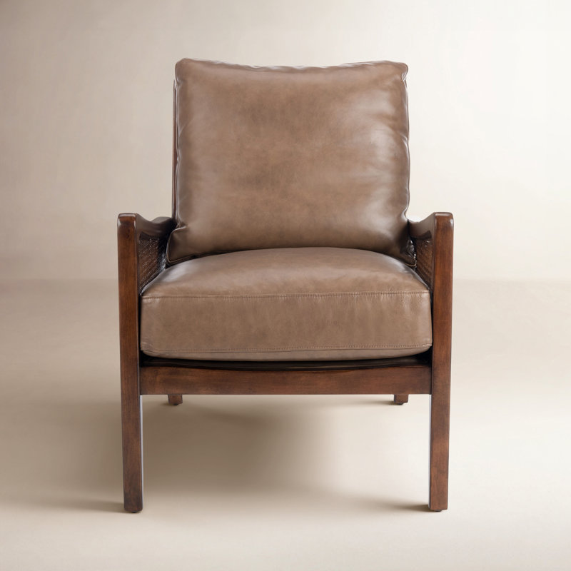 Fauteuil 69,85 cm, Marron foncé