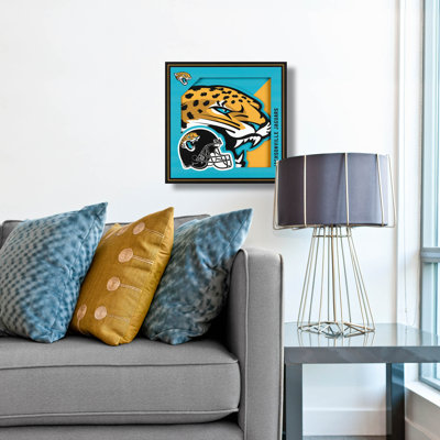 NFL 3D Logo Series Wall Art - 12x12