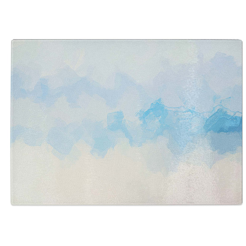 Glass Fog Over The Lake in Abstract Chopping Board, 28.5 cm W x 20 cm L