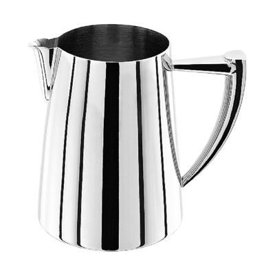 Stellar Art Deco Stainless Steel Milk Jug
