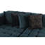 Canapé modulaire double en velours U-569096137