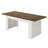63" Brown White Executive Modern Large Computer Home Office Desk Study Writing Table