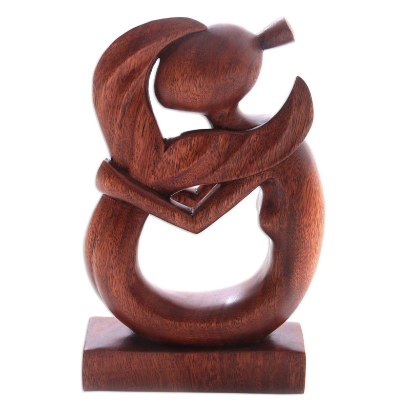 Sculpture en bois Myaree Serene Mermaid