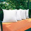 Coussins décoratifs d'extérieur - Paquet de 2 coussins intérieurs résistants à l'eau pour coussins décoratifs imperméables