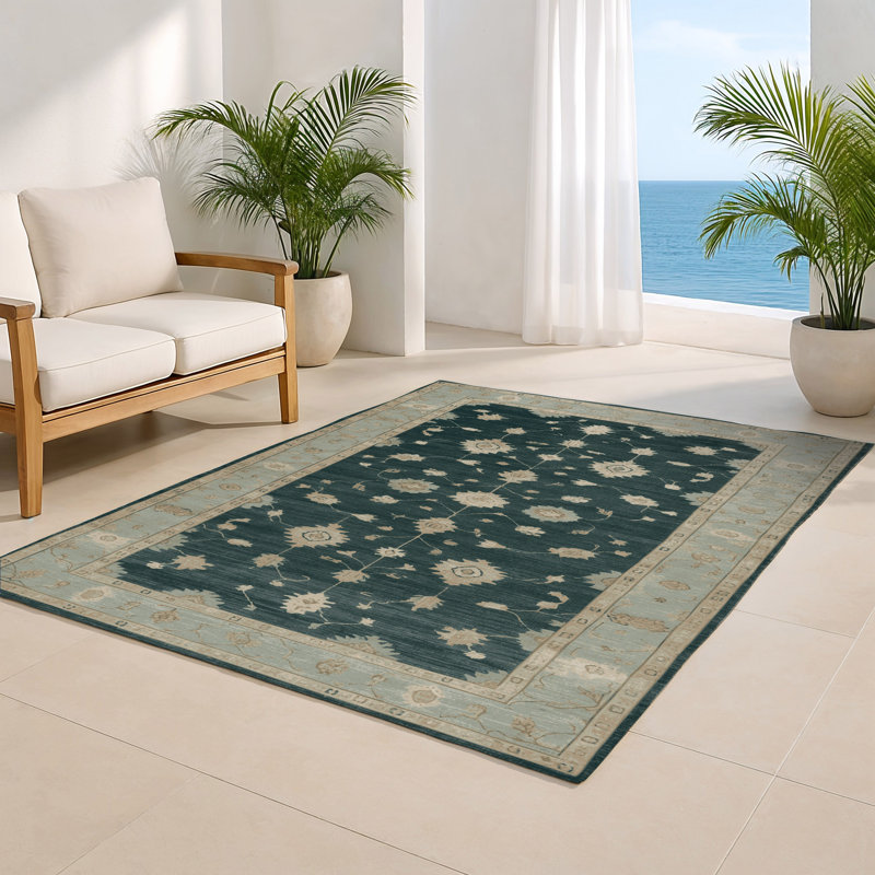 Tapis vert intérieur et extérieur surteint, Rectangle 5 pi x 7 pi