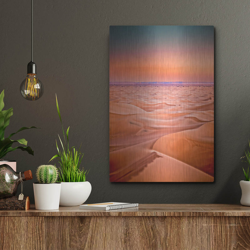 «Serenity In The Sahara» par Mark A Paulda, H 16 po x l 12 po