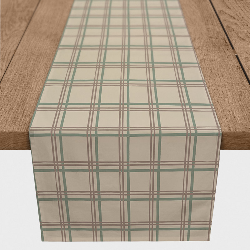 Chemin de table Holiday, 72 po x 16 po, Brun