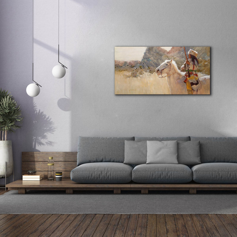 'Blue Gap Pass' by J. E. Knauf, Canvas Wall Art, 30" H x 60" W x 1.5" D