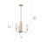 Kimrose 3 - Light Wagon Wheel Chandelier-1163293115