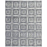 Geometric Area Rug in Ivory