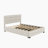 Ketilelf Kids Queen with Trundle with Drawers-876688135