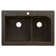 Radius 33'' L Drop-In Double Bowl Kitchen Sink